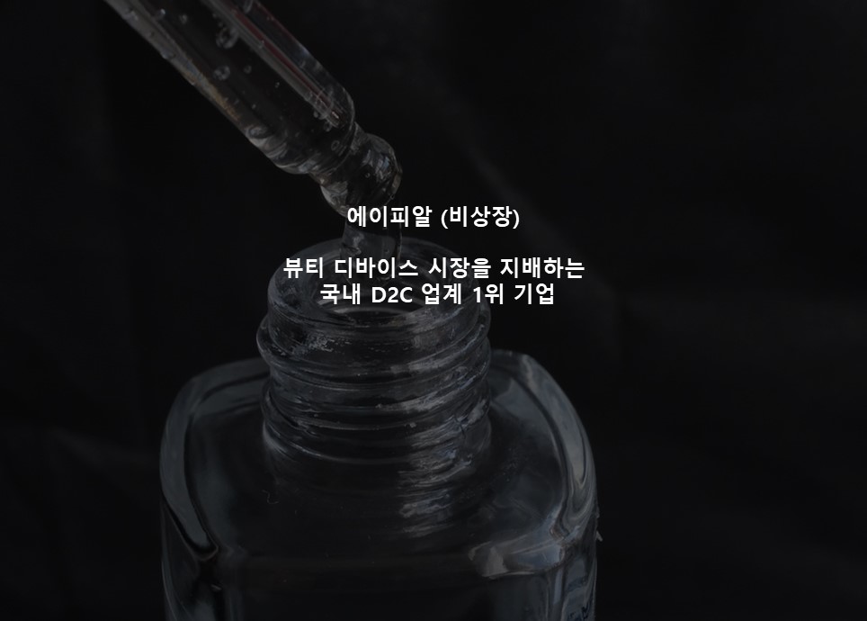 뷰티 디바이스 시장을 지배하는 <br /> 국내 D2C 업계 1위 기업