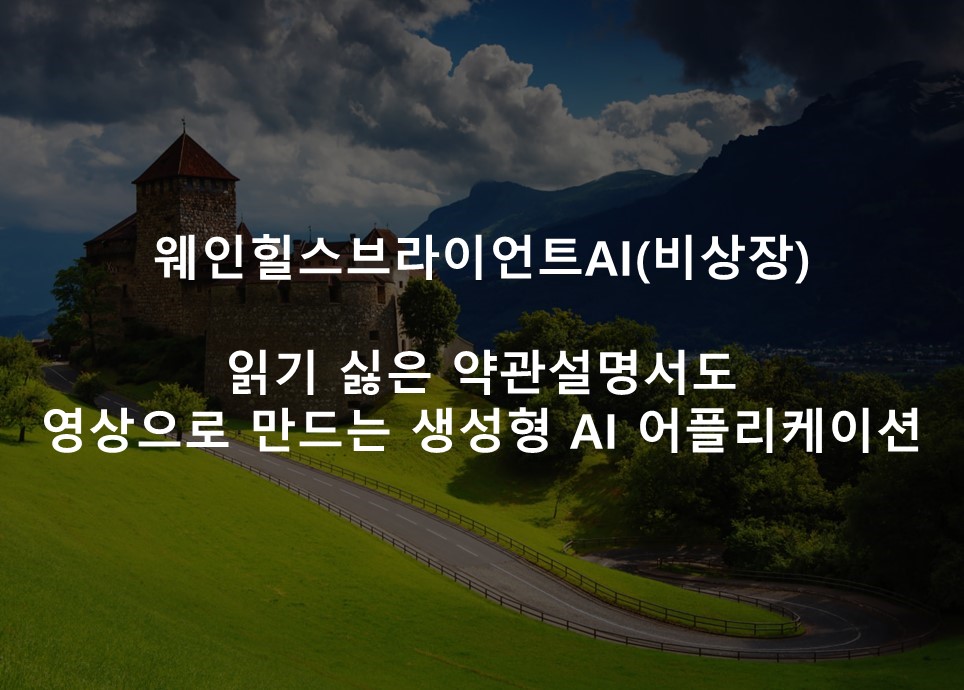 읽기 싫은 약관설명서도 <br />영상으로 만드는 생성형 AI 어플리케이션
